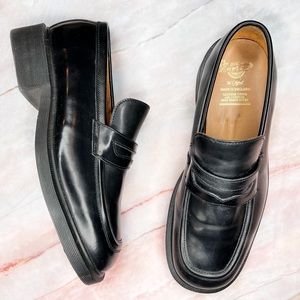 Vintage Dr. Martens 8570 Black Slip On Loafers Oxfords Mens 9